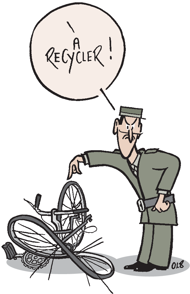 A recycler