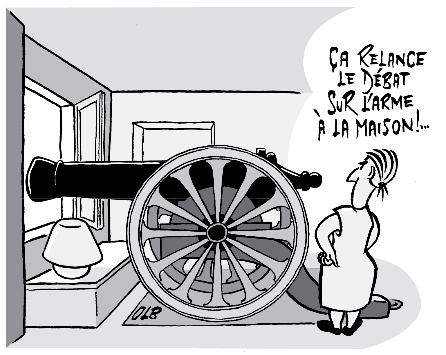 L'arme à la maison (2)