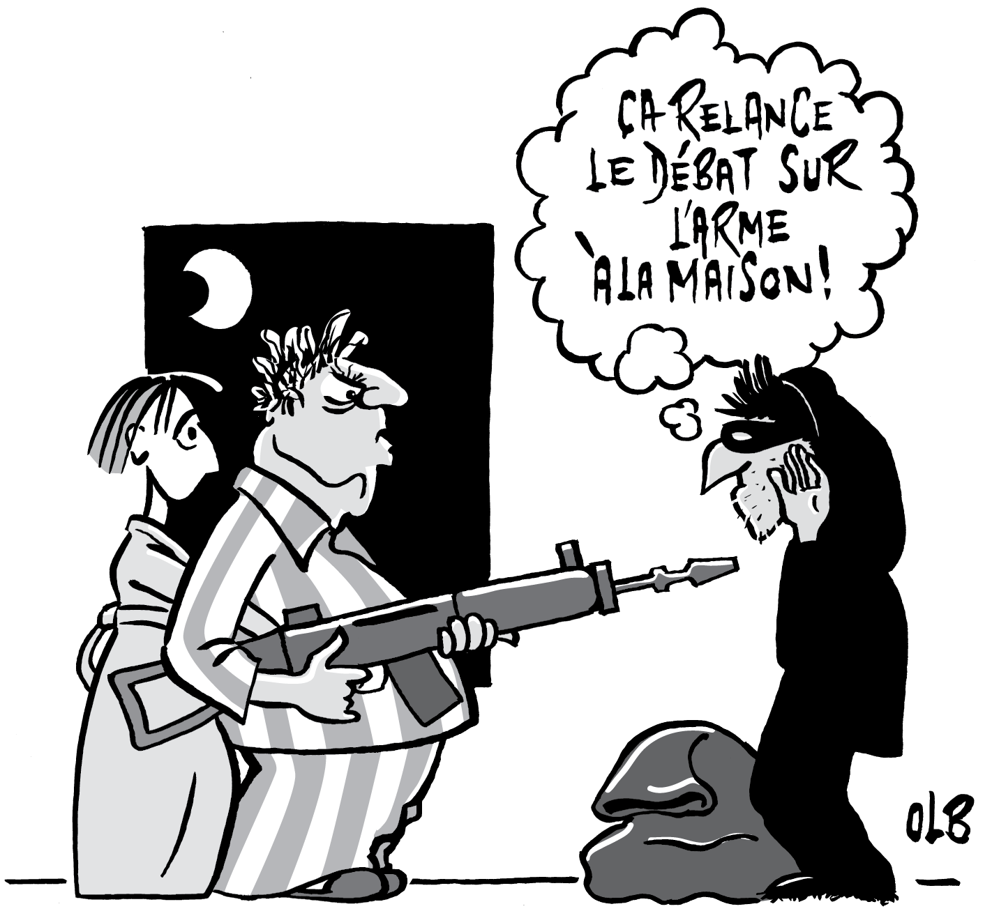 L'arme à la maison (3)
