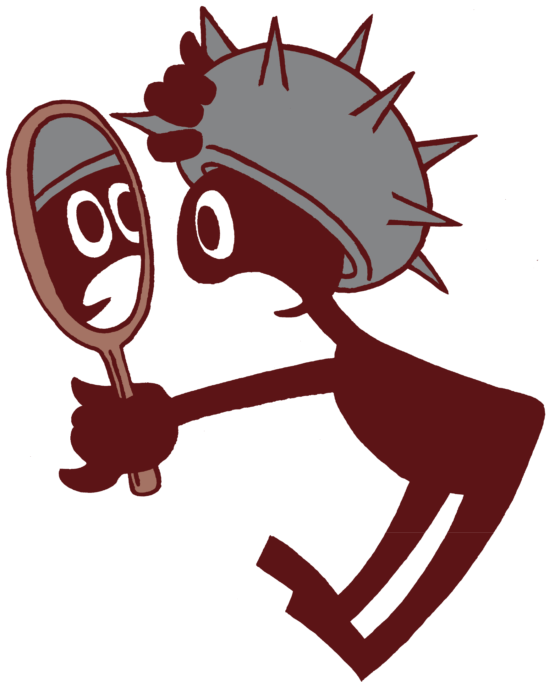 Terrifié de se voir dans un miroir