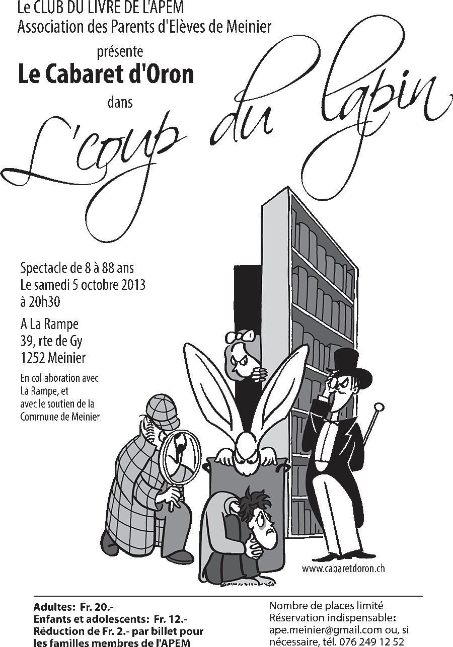Le Cabaret d'Oron - L'coup du lapin